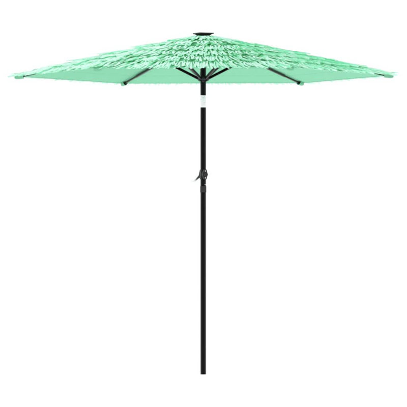 Beach Parasol, Green, 213cm H x 223cm W x 223cm D