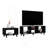 Landon Black 2-Piece Living Room Set