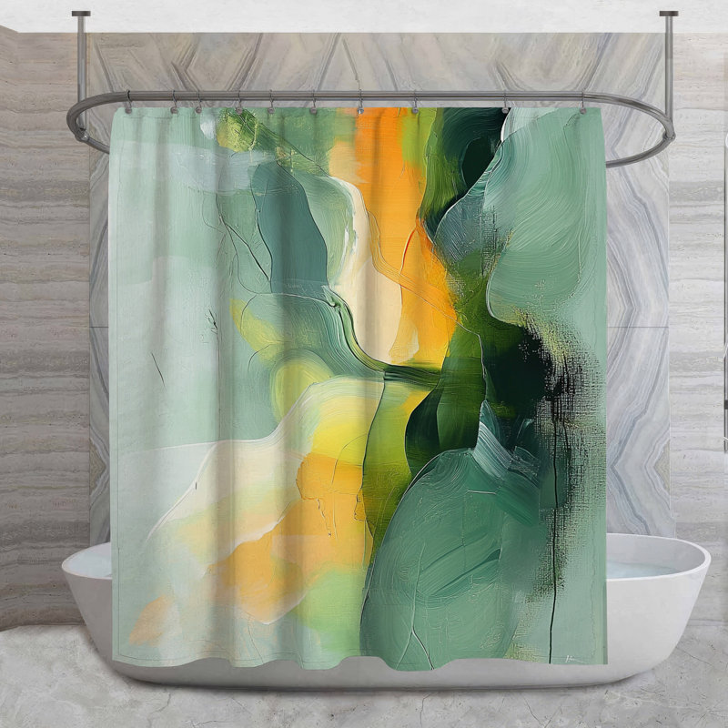 Rideau de douche Landscape, H 73 po x l 70 po