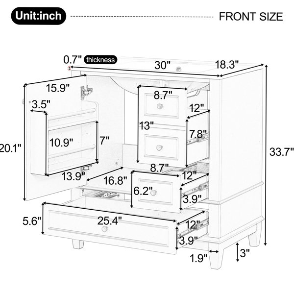 Dimensions du produit