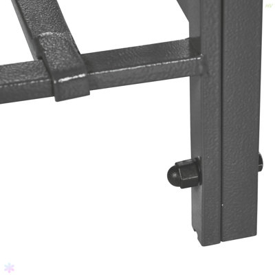Tonnelle de jardin en acier 6,7 pi Outsunny
