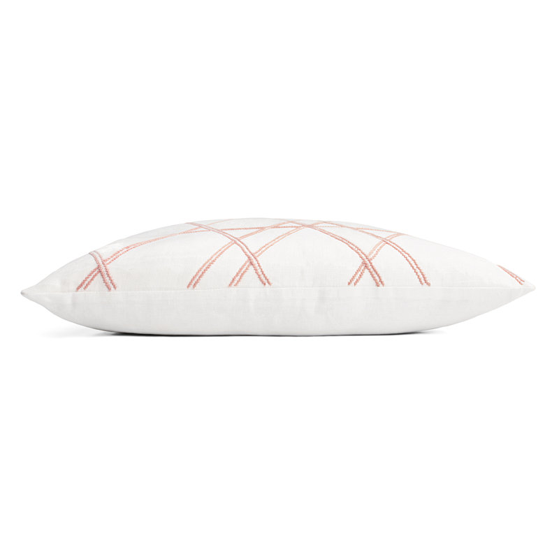 Rad Square Pillow Cover & Insert, Apricot, 22"H x 22"W, Square