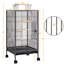 Ceryss 40" Steel Play Top Floor Bird Cage with Wheels