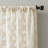 Anuel Trellis Jacquard Sheer Rod Pocket Curtain Panel-9226909-9226910