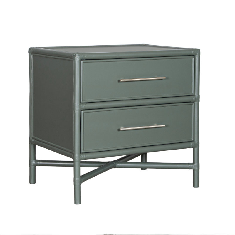 Venice 2 - Drawer Nightstand, Evergreen