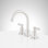 Robinet de salle de bain surdimensionné 1,2 GPM Greyfield avec poignées leviers en métal et ensemble de bonde escamotable
