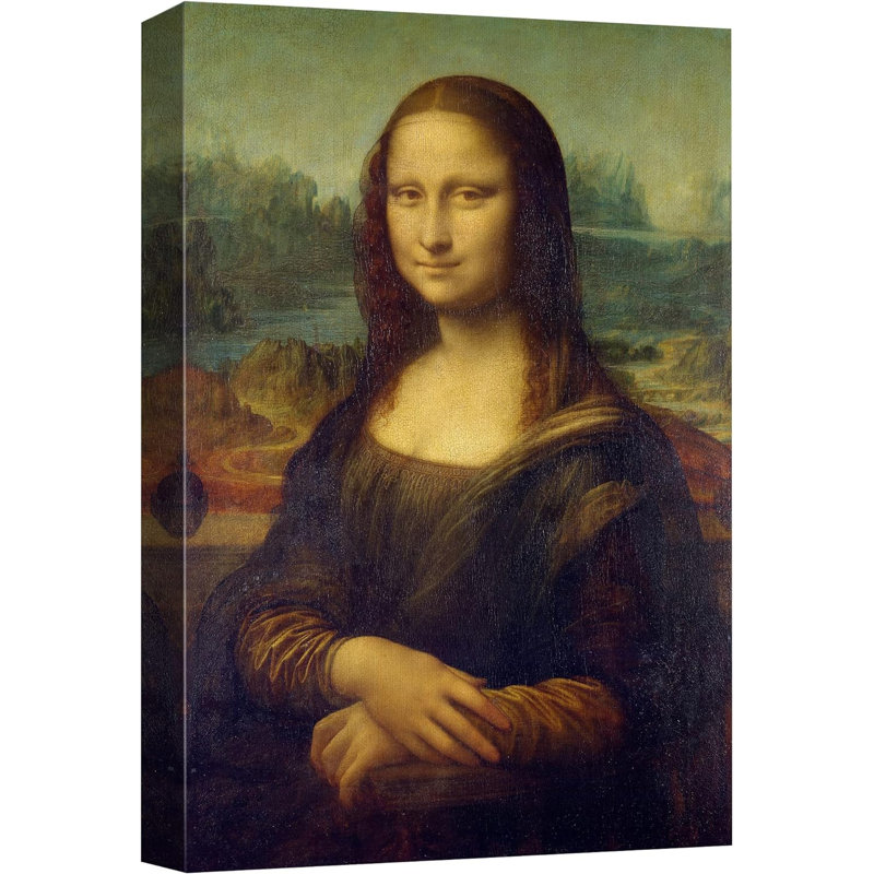 Mona Lisa sur toile par Leonardo Da Vinci