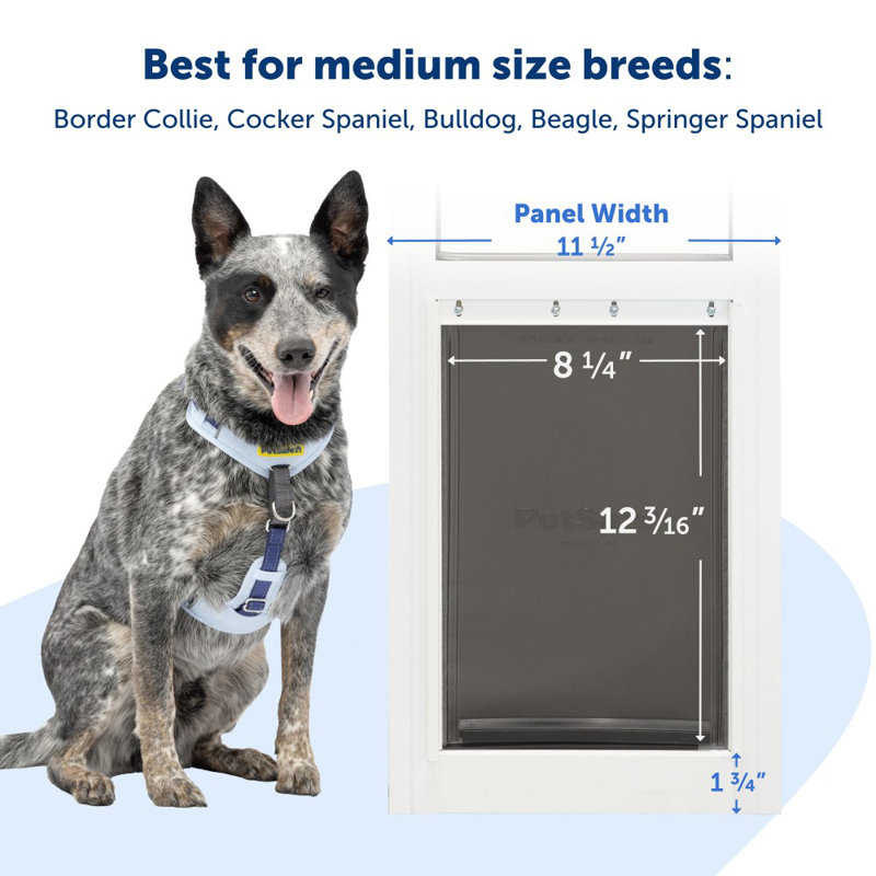 Freedom Patio Panel, 91.44" H x 11.5" W x 0.75" D, White