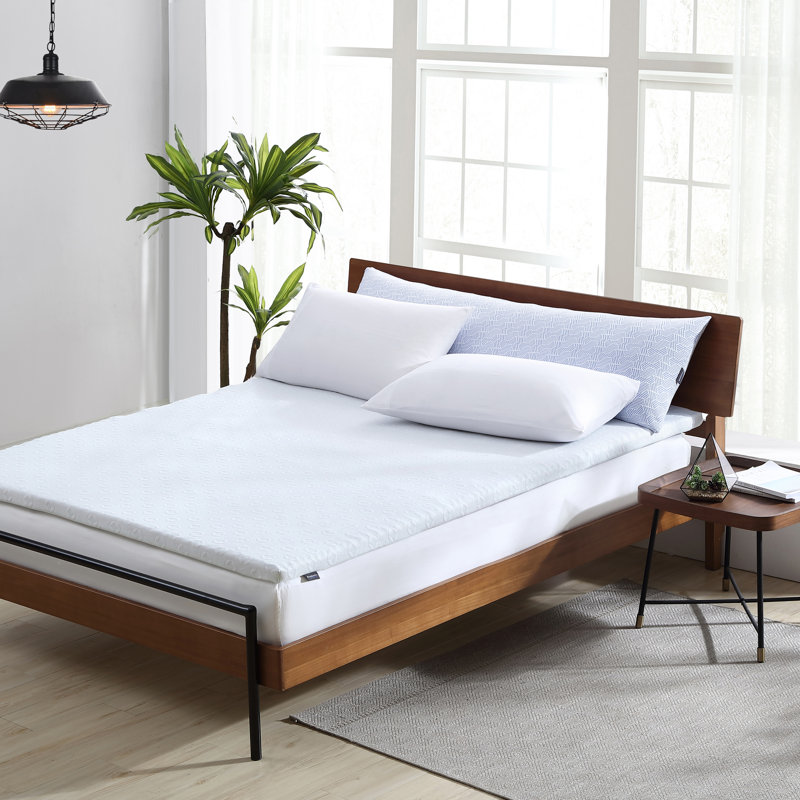 Lavender Infused 2'' Memory Foam Queen Mattress Topper