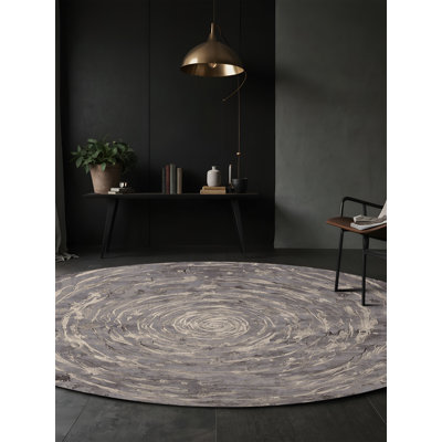 Tapis gris lavable à la machine