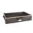 Underbed Fabric Storage Bag with Clear Lid Label Window and Handle