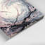 Art botanique sur toile gris, botanique d'inspiration japonaise-460610678