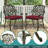 9-Piece Outdoor Furniture Dining Set For 8, All Weather Cast Aluminum Patio Dining Set- Large 64" Square Table With Umbrella Hole And 8 Cushioned Chairs, Patio Table And Chairs Set-2136497817