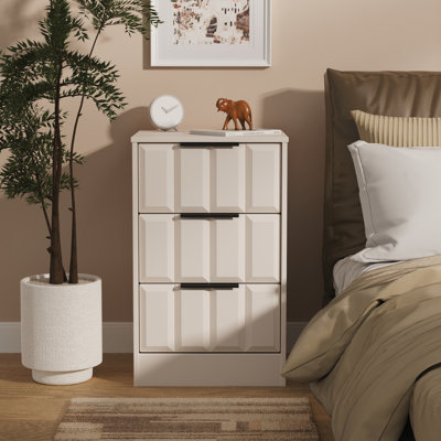 Doss 45cm W Manufactured Wood Bedside Table