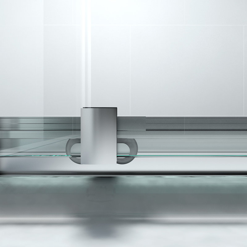 Pawlak Rectangular Shower Enclosure with Tray, 190cm H x 150cm W x 80cm D