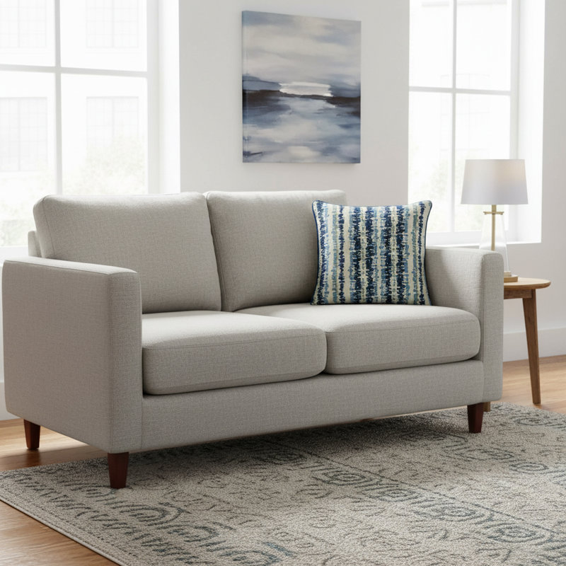 Antigua Square Pillow Cover & Insert, Spice Abstract