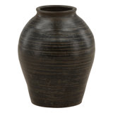 Fabrizio Vase Antique Gray