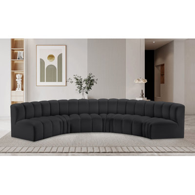 Hufeza Upholstered 151'' Sofa