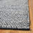 Exley Vintage Leather Hand Woven Leather/Cotton Geometric Rug in Light Gray/Black-1770020830