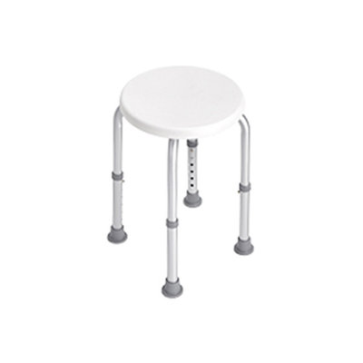 Non - Slip Shower Stool With 300 Lbs Capacity, Adjustable Height, For Inside Shower, Ideal Handicap And Elderly Capacity Height Stool, Slip, Lightweight, Elderly, Disabled Pregnant Women In Tub