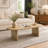 47" Oval Coffee Table, Modern Solid Wood Veneer Center Table-1908749026