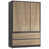 Black/Oak