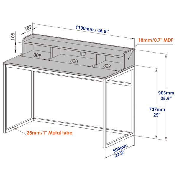 Dimensions du produit