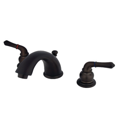Widespread Bathroom Faucet with Drain Assembly