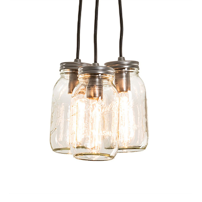 Mason Jar 3 - Light Pendant