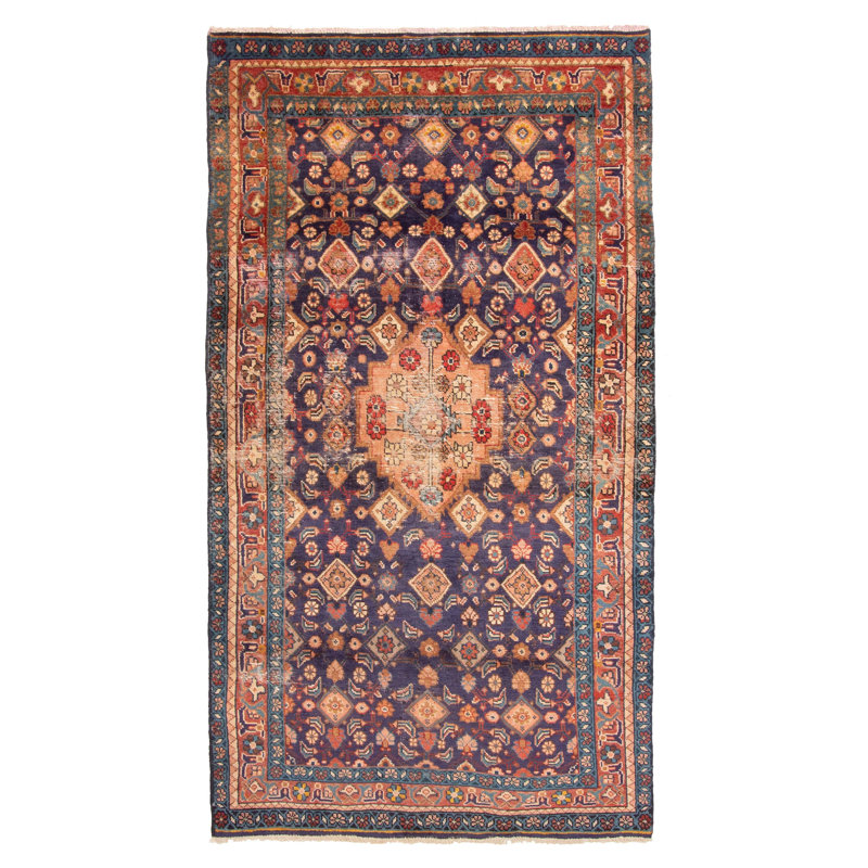 Tapis bleu marine Antalya 3 pi 7 po x 6 pi 9 po