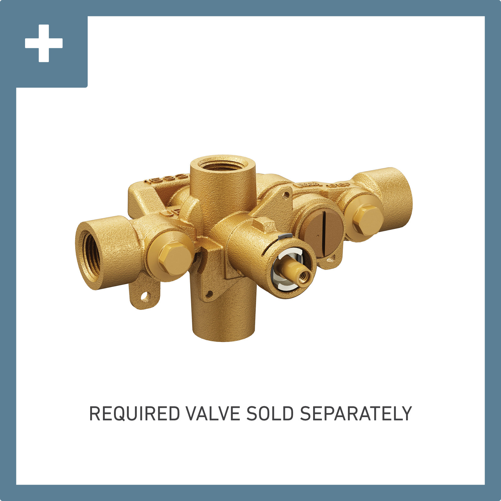 Align Tub and Shower Faucet with Moentrol, Chrome