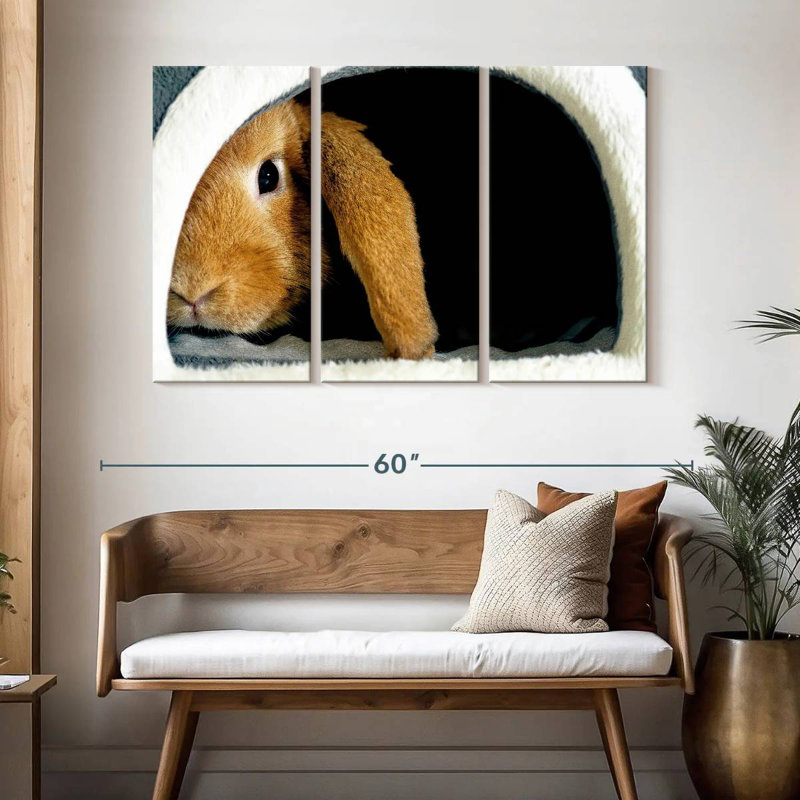 Brampt Rabbit Home, 32" H x 50" W