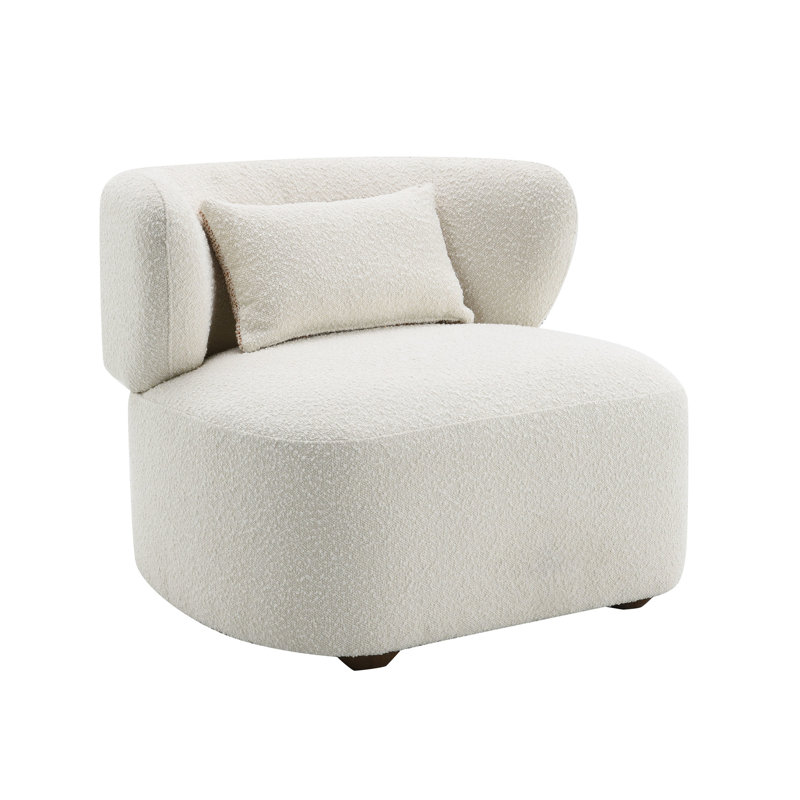 Méridienne Beige Boucle, Beige