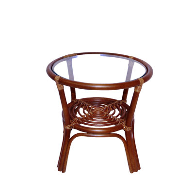 Table de bout en verre Eukleides