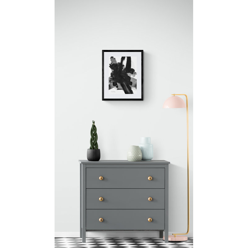 Peinture par cadre 9,7,3 par Simona Gocan, H 21,25 po x l 17,25 po