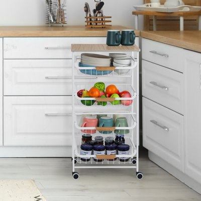 33.5'' H x 16.61'' W Utility Cart