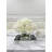 Silk Rose Arrangement in Vase
