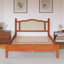 Grand lit plateforme en bois avec tête de lit en rotin et support en lattes de bois-501718162-501718167