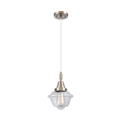 Mini-luminaire suspendu 1 lumière Caden Oxford