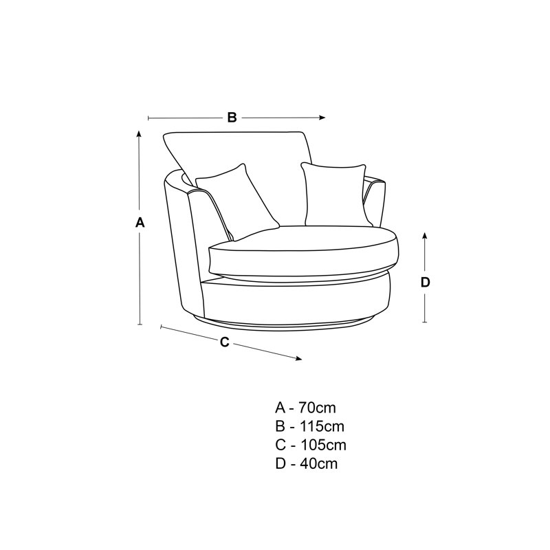 Custinne 2 - Piece Living Room Set, Chocolate