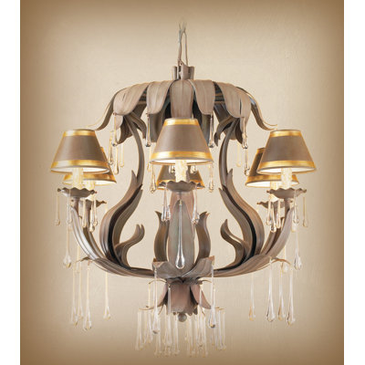Jordao 6 - Light Dimmable Empire Chandelier