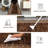Modern Washable Rugs 5X7, Soft Non Slip Living Room Rugs Ultra Thin Low Pile Large Bedroom Carpet, Non Slip Modern Bordered Print Mat For Dining Room Nursery Playroom, Red Brown-345199478