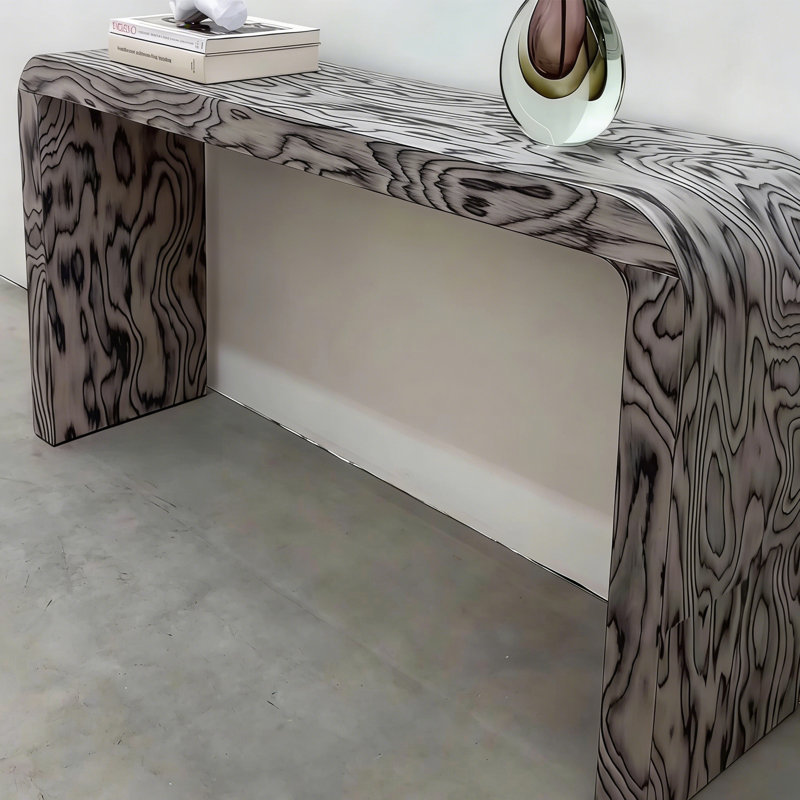 Console rétro minimaliste, H 31,5 po x l 70,87 po x P 15,75 po