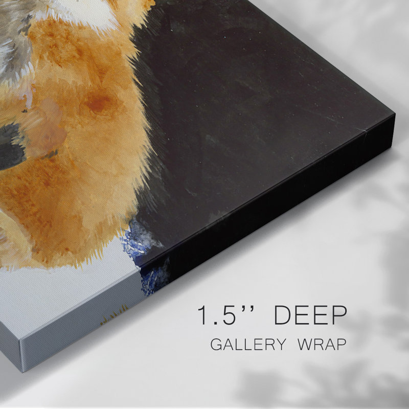 Toile tendue Fox-Gallery, H 8 po x l 12 po