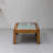 Retro Solid Wood Rectangular Coffee Table