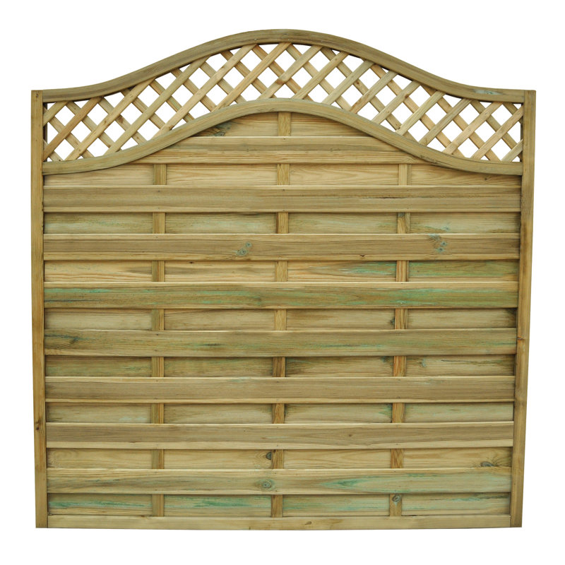 180cm H x 180cm W Natural Timber Wood Fence Panels
