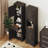 66" Tall Farmhouse Bathroom Storage Cabinet-1118948125