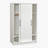 Sliding Door Armoire with Hanging Rod-1590239751