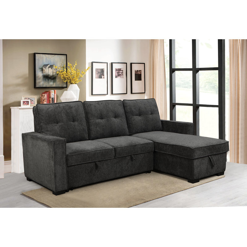 Upholstered L-Shaped Sectional Right Hand Facing
