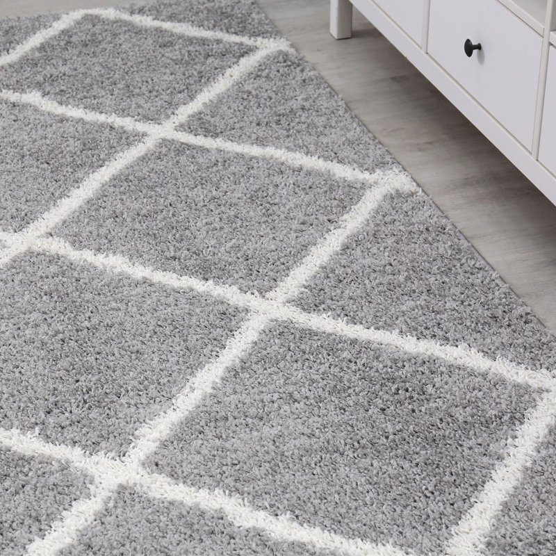 Delicia Rectangle Geometric Area Rug, Rectangle 200 x 280cm